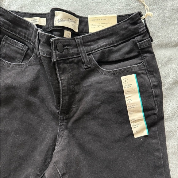 Universal Thread Black Distressed Jeans - Picture 3 of 3